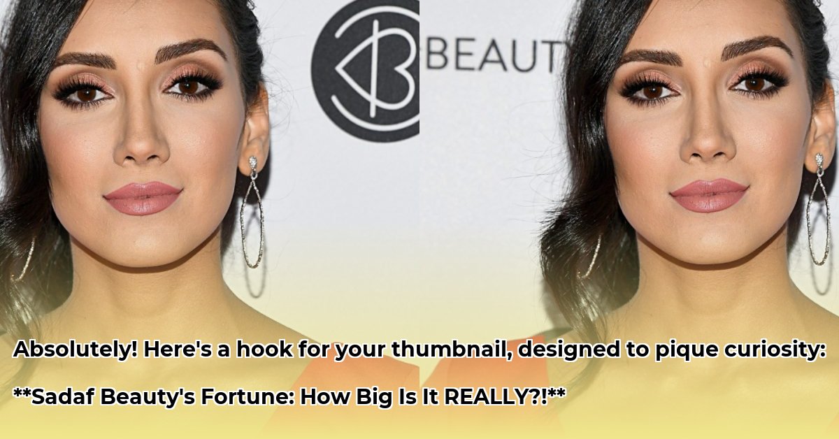 sadaf-beauty-net-worth